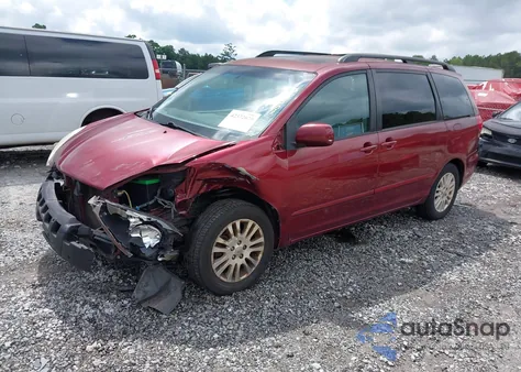 2010 Toyota Sienna Limited/Xle from USA, damaged, VIN 5TDYK4CC8A5341542